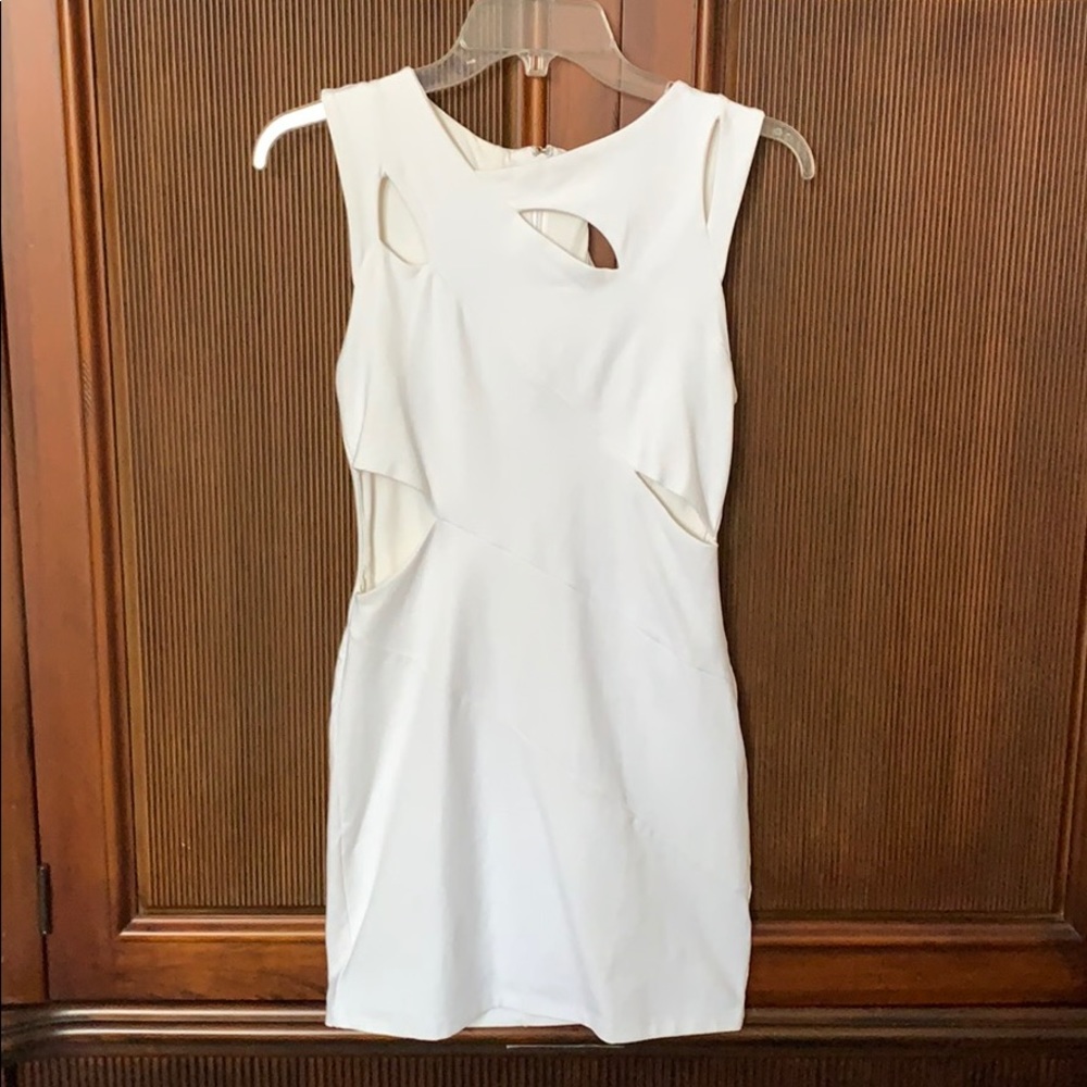White Bebe Dress